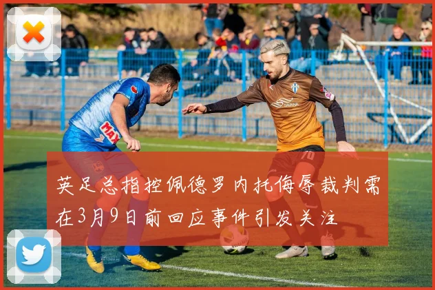 英足总指控佩德罗内托侮辱裁判需在3月9日前回应事件引发关注